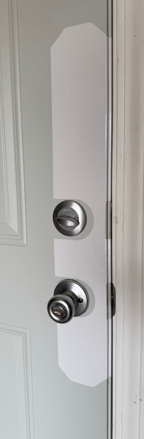 Exterior Entry Door Protector (With Deadbolt)